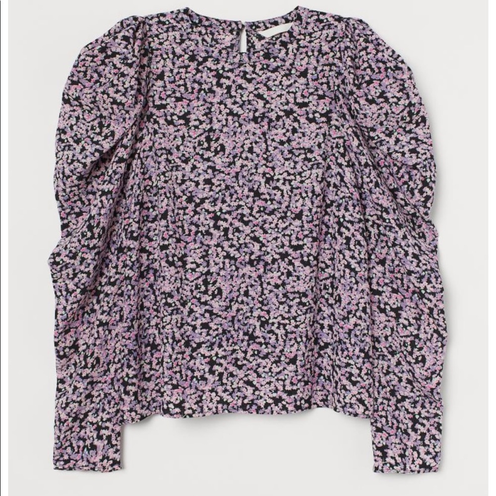 H&M puff sleeve top